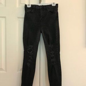REDUCED - J brand Maria stressed black jeans, size 29